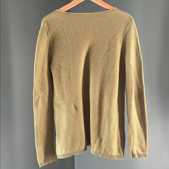 Talbots Women's Olive Sweater - Picture 3 of 3